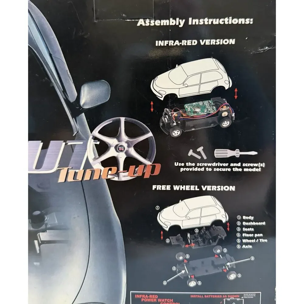 Dodge Viper diecast metal Car 1:32 MIB Remote Control RC Watch NOS FREE SHIPPING